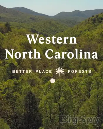 View More Leave the earth, better - Better Place Forests Ads On BigSpy