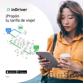 View More inDriver. Выгодные поездки Ads On BigSpy
