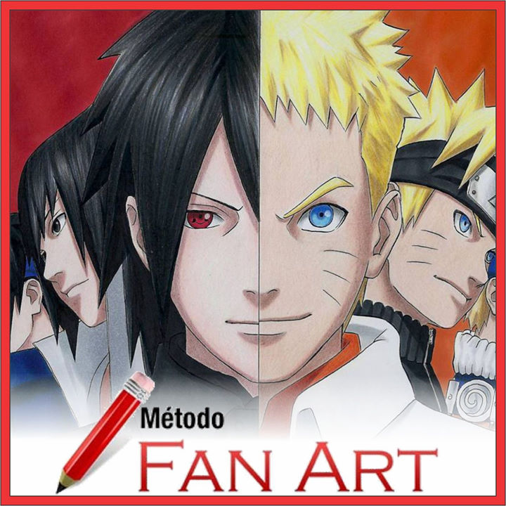 Minato e Kushina - Naruto - Mayara Rodrigues Drawings