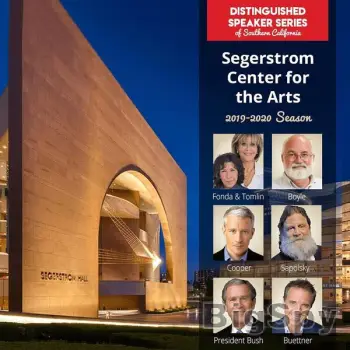 View More Experience the Talks of the Town! - Distinguished Speaker Series Ads On BigSpy