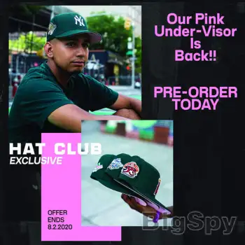 View More New Era 59Fifty Caps, Snapbacks, Team Hats | Hat Club Ads On BigSpy