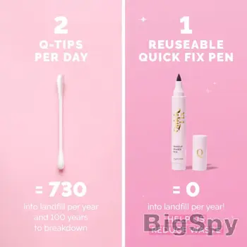 View More The Quick Flick® - The Eyeliner Stamp for Perfect Winged Liner Ads On BigSpy