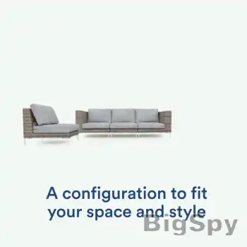 View More Outer | The perfect outdoor sofa is now within reach. Ads On BigSpy