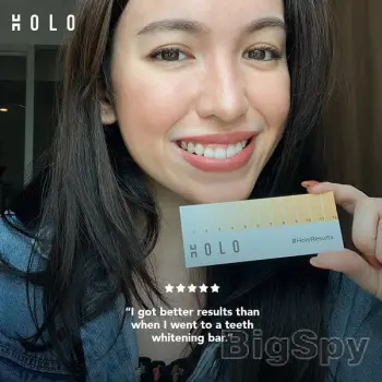 View More Holo Teeth Whitening Kits | Effectively Whiten Teeth At Home Ads On BigSpy