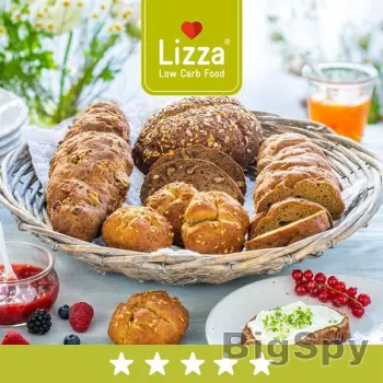 View More Lizza Low Carb Food - Pizza, Pasta & Bread – LIZZA (EU) Ads On BigSpy