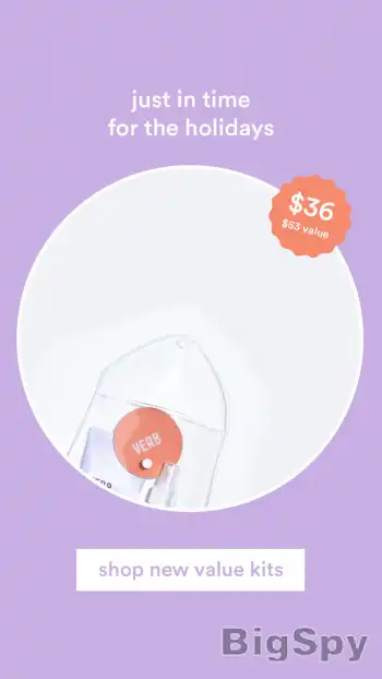 View More Verb Products | Salon-Quality Hair Care and Styling Tools Ads On BigSpy