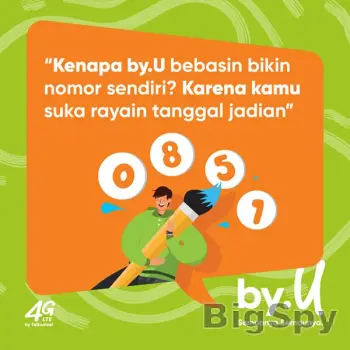 View More by.U Provider Internet Terbaru yang Serba Digital Ads On BigSpy