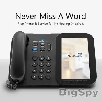 View More ClearCaptions Ads On BigSpy