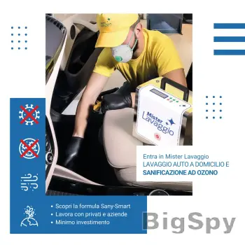 View More Lavaggio Auto a Domicilio di qualità - Mister Lavaggio Ads On BigSpy