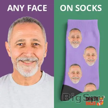 View More Put any face on socks!Create custom photo socks on Santa Socks!
– SANTASOCKS Ads On BigSpy