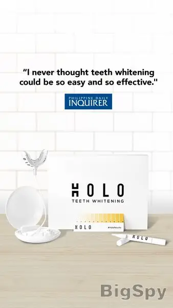 View More Holo Teeth Whitening Kits | Effectively Whiten Teeth At Home Ads On BigSpy