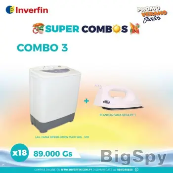 Inverfin - Esta Lavarropas Beko de 8 Kg es ideal para vos