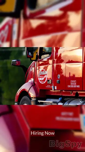 View More Company Driver Trucking Jobs | Jordan Carriers Ads On BigSpy