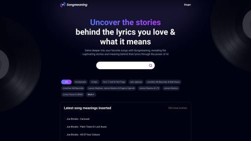 songmeaning.io