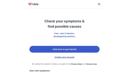 Ubie | Check Symptom