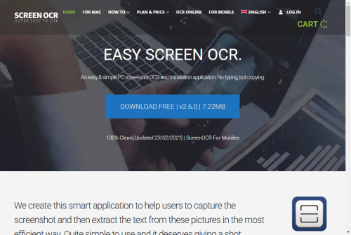 Easy Screen OCR